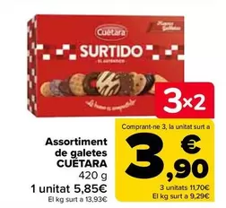 Oferta de Cuétara - Surtido Galletas por 5,85€ en Carrefour