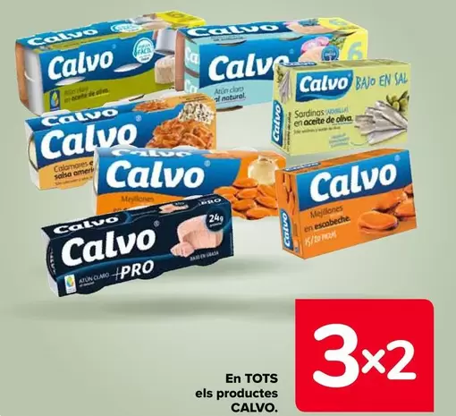 Oferta de Calvo - En Todos Los Productos en Carrefour