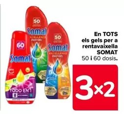 Oferta de Somat - En Todos Los Geles Para Lavavajillas en Carrefour