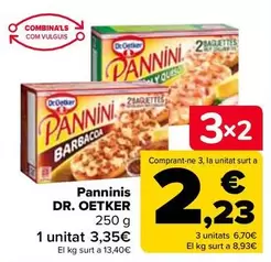 Oferta de Dr Oetker - Panninis por 3,35€ en Carrefour