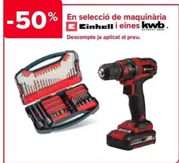 Oferta de Einhell - En Seleccion De Maquinaria Y Herramientas Kwb en Carrefour