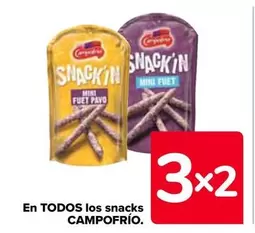 Oferta de Campofrío - En Todos Los Snacks en Carrefour