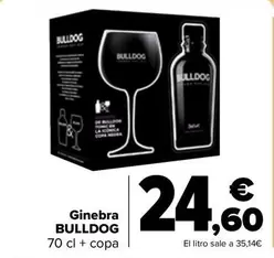 Oferta de Bulldog - Ginebra por 24,6€ en Carrefour