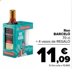 Oferta de Barceló - Ron por 11,09€ en Carrefour