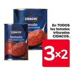 Oferta de Cidacos - En Todos Los Tomates Triturados en Carrefour