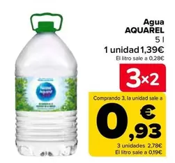 Oferta de Aquarel - Agua por 1,39€ en Carrefour