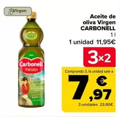 Oferta de Carbonell - Aceite De Oliva Virgen por 11,95€ en Carrefour