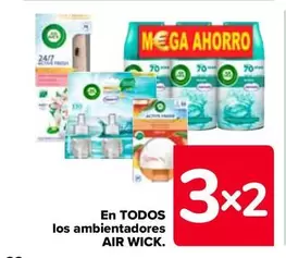 Oferta de Air Wick - En Todos Los Ambientadores en Carrefour