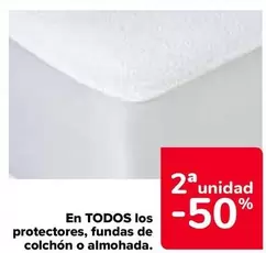 Oferta de En Todos Los Protectores, Fundas De Colchón O Almohada en Carrefour