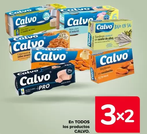 Oferta de Calvo - En Todos Los Productos en Carrefour