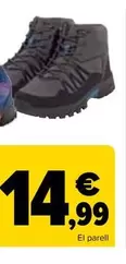 Oferta de TEX - Bota O Deportivo Trekking Adulto O Infantil por 14,99€ en Carrefour