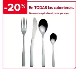 Oferta de En Todas Las Cuberterías en Carrefour