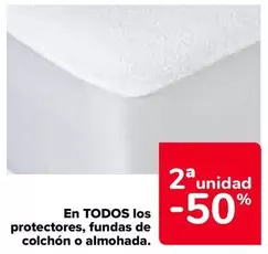 Oferta de En Todos Los Protectores, Fundas De Colchón O Almohada en Carrefour