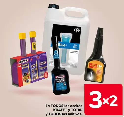 Oferta de Kraft/Total - En Todos Los Aceites Y Los Aditivos en Carrefour