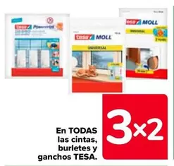 Oferta de Tesa - En Todas Las Cintas, Burletes Y Ganchos  en Carrefour