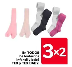 Oferta de Tex/Tex Baby - En Todos Los Leotardos Infantil Y Bebé en Carrefour