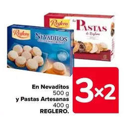 Oferta de Reglero - En Nevaditos Y Pastas Artesanas en Carrefour