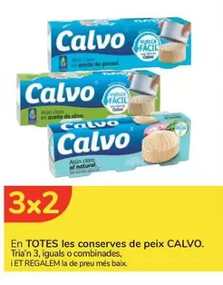 Oferta de Calvo - En Totes Les Conserves De Peix en Carrefour Express