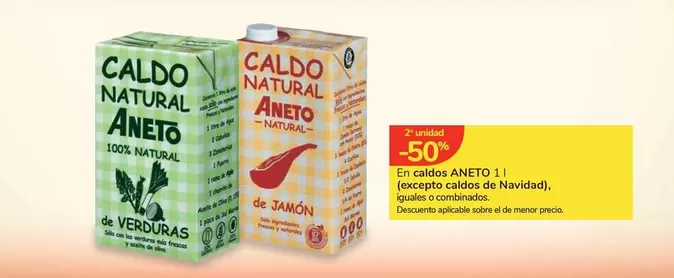 Oferta de Aneto - En Caldo En Pollo en Carrefour Express