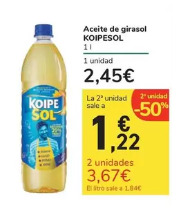 Oferta de Koipesol - Aceite De Girasol por 2,45€ en Carrefour Express