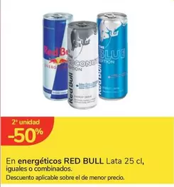 Oferta de Red Bull - En Energéticos en Carrefour Express