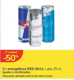 Oferta de Red Bull - En Energéticos Lata en Carrefour Express