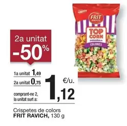 Oferta de Frit Ravich - Crispetes De Colors por 1,49€ en BonpreuEsclat