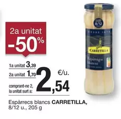 Oferta de Carretilla - Esparrecs Blancs por 3,39€ en BonpreuEsclat