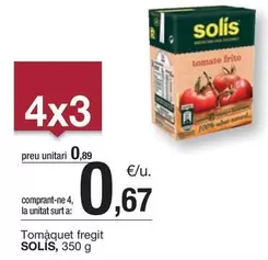 Oferta de Solís - Tomàquet Fregit por 0,89€ en BonpreuEsclat