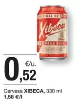 Oferta de Xibeca - Cervesa por 0,52€ en BonpreuEsclat