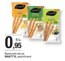 Oferta de Snatt's - Bastonets De Pa por 0,95€ en BonpreuEsclat