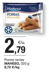 Oferta de Maheso - Porres Rectes por 2,79€ en BonpreuEsclat