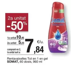 Oferta de Somat - Rentavaixelles Tot En 1 En Gel por 10,45€ en BonpreuEsclat