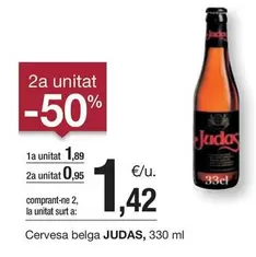 Oferta de Judas - Cervesa Belga por 1,89€ en BonpreuEsclat