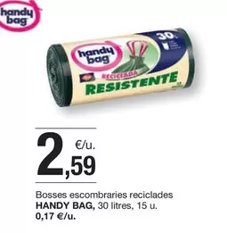 Oferta de Handy Bag - Bosses Escombraries Reciclades Bag por 2,59€ en BonpreuEsclat