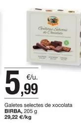 Oferta de Birba - Galetes selectes de xocolata por 5,99€ en BonpreuEsclat