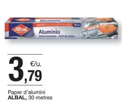 Oferta de Albal - Paper D'alumini por 3,79€ en BonpreuEsclat