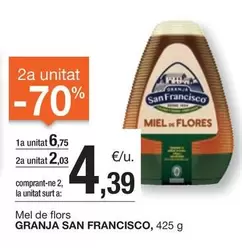 Oferta de Granja San Francisco - Mel De Flors por 6,75€ en BonpreuEsclat