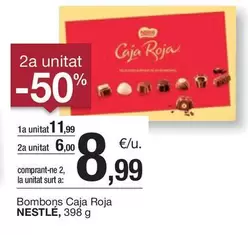 Oferta de Nestlé - Bombons Caja Roja por 11,99€ en BonpreuEsclat