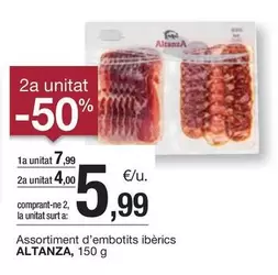 Oferta de Assortiment D'embotits Iberics por 7,99€ en BonpreuEsclat