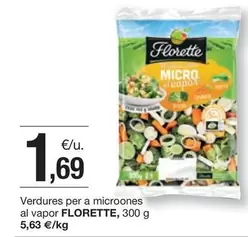 Oferta de Florette - Verdures Per A Microones Al Vapor por 1,69€ en BonpreuEsclat