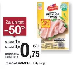 Oferta de Campofrío - Pit Indiot por 1€ en BonpreuEsclat