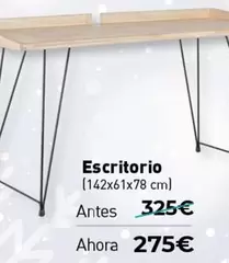 Oferta de Escritorio por 275€ en Mubak