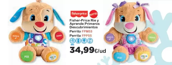 Oferta de Fisher-Price - Filet-Price Rie Y Aprende-Pinfernos Desodorante por 34,99€ en Jugueterias Innovatoys