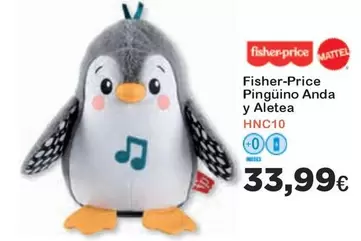 Oferta de Fisher-Price - Pingüino Anda Y Aletea por 33,99€ en Jugueterias Innovatoys