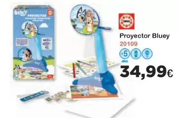 Oferta de Bluey - Proyector por 34,99€ en Jugueterias Innovatoys