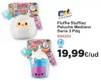 Oferta de Stuffiez Peluche Mediano Serie 3 Pdq por 19,99€ en Jugueterias Innovatoys