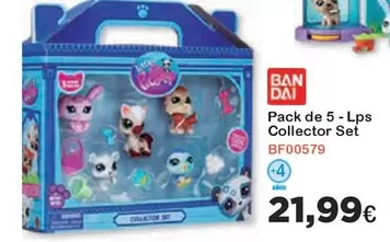 Oferta de Pack De 5 - Lps Collector Set por 21,99€ en Jugueterias Innovatoys