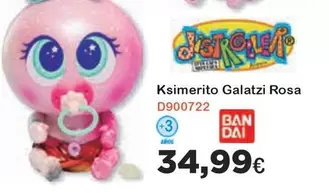 Oferta de GALATZI Rosa por 34,99€ en Jugueterias Innovatoys