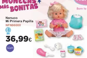 Oferta de Nenuco - Mi Primera Papilla Nfn96000 por 36,99€ en Jugueterias Innovatoys